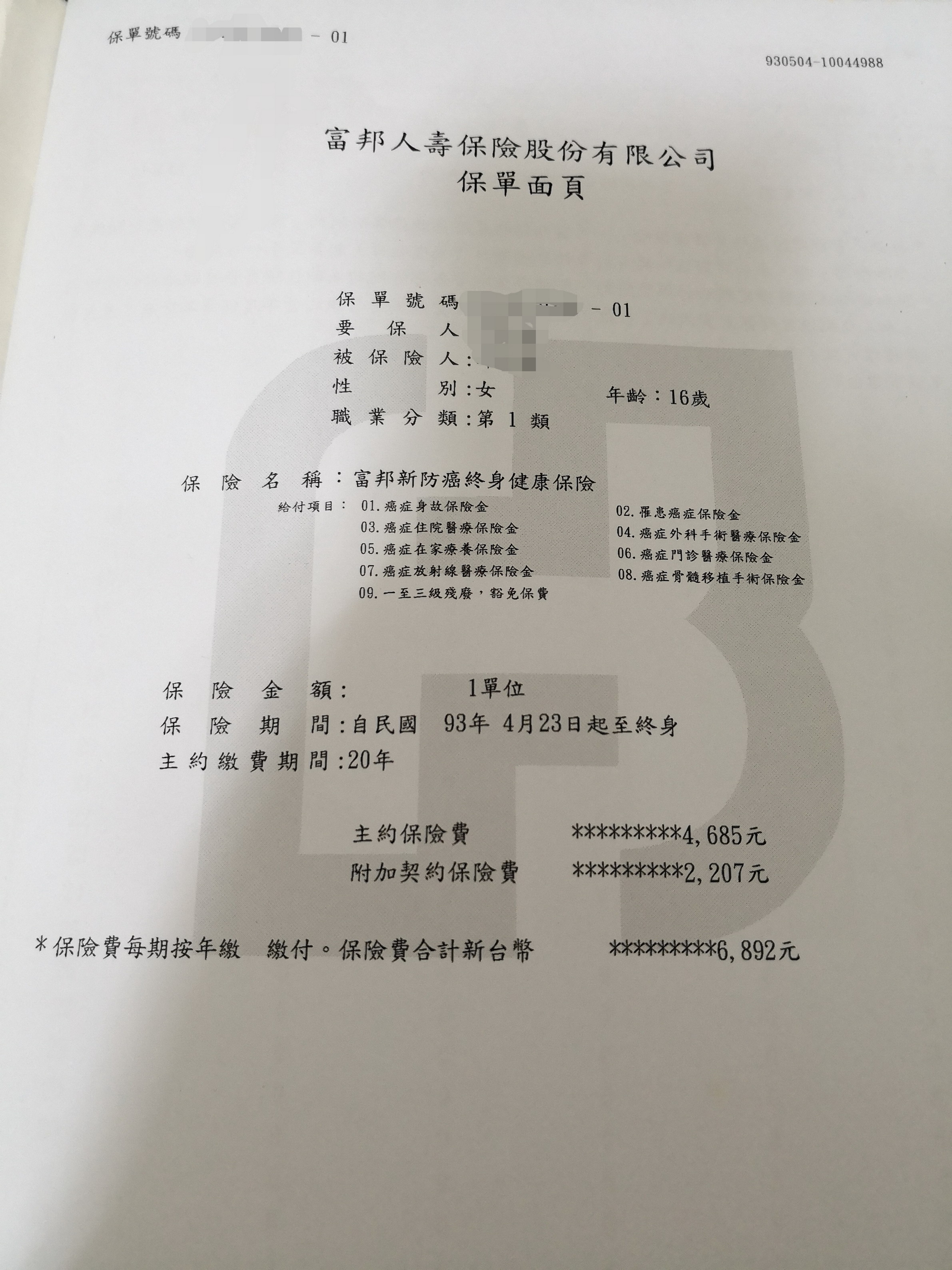 醫療理賠金額 My83 保險討論區