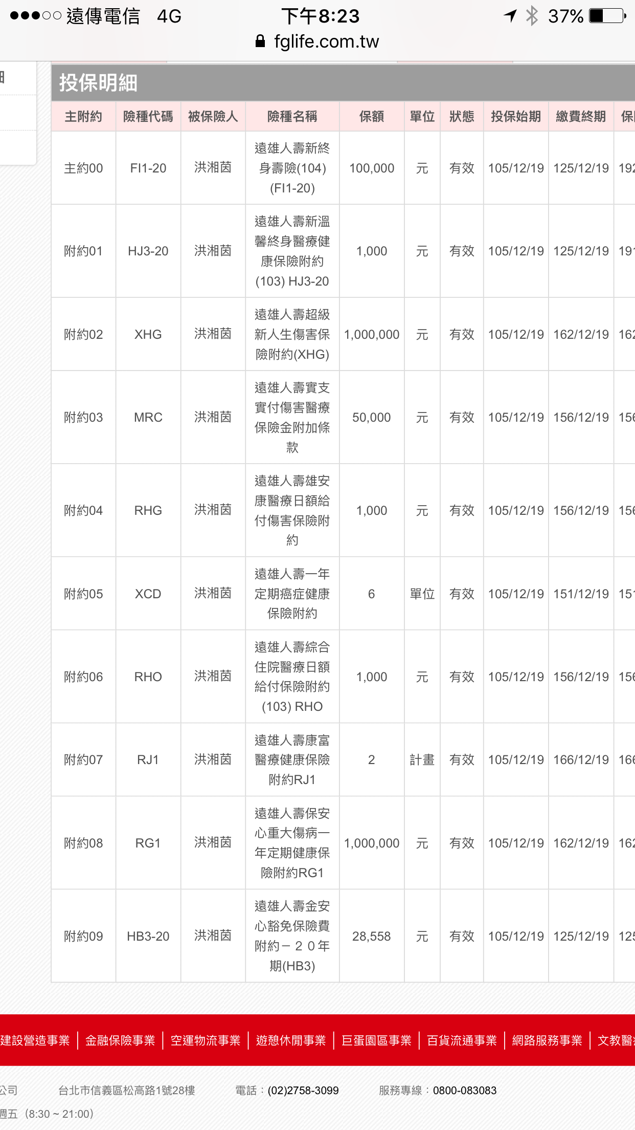 台灣人壽遠雄人壽聲帶長繭息肉理賠 My83 保險討論區